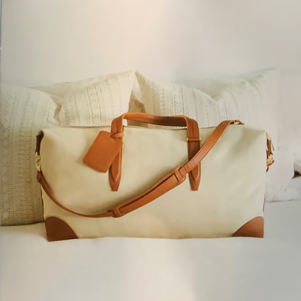 NWT Henny + Lev Canvas Weekender